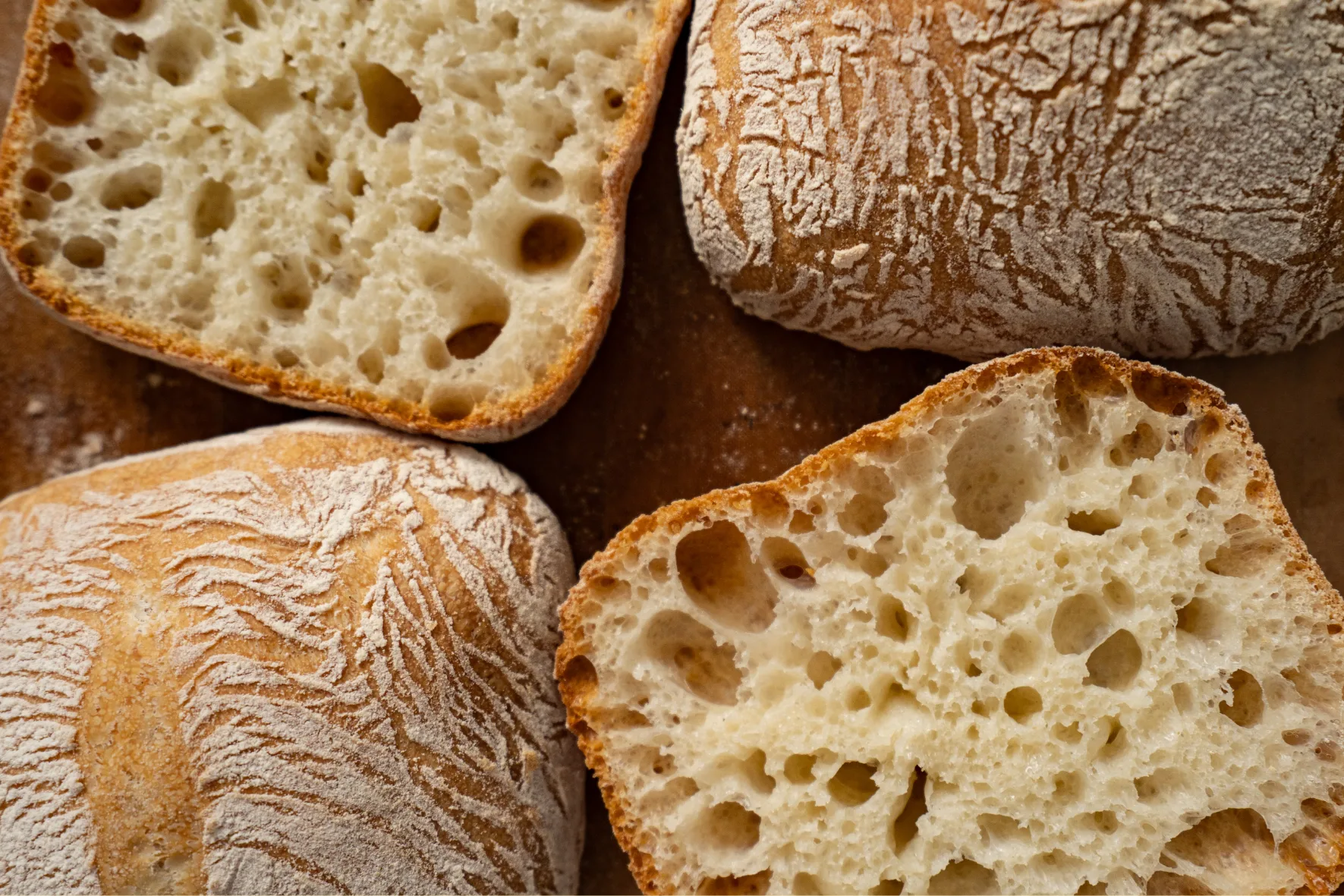 Pão Ciabatta 400g da Fermenta48