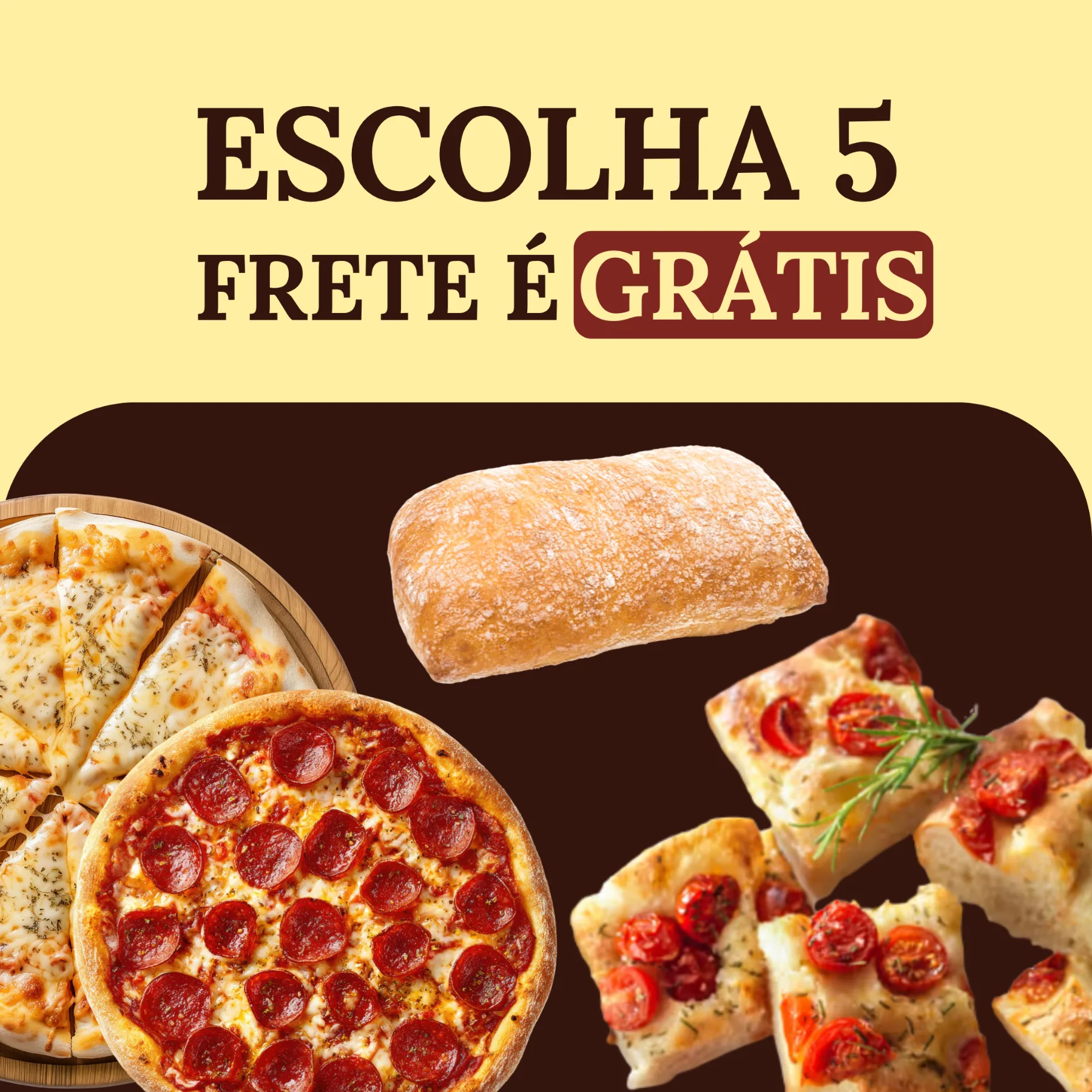 Combo Muito Massa + FRETE GRÁTIS 🍕🥖 da Fermenta48